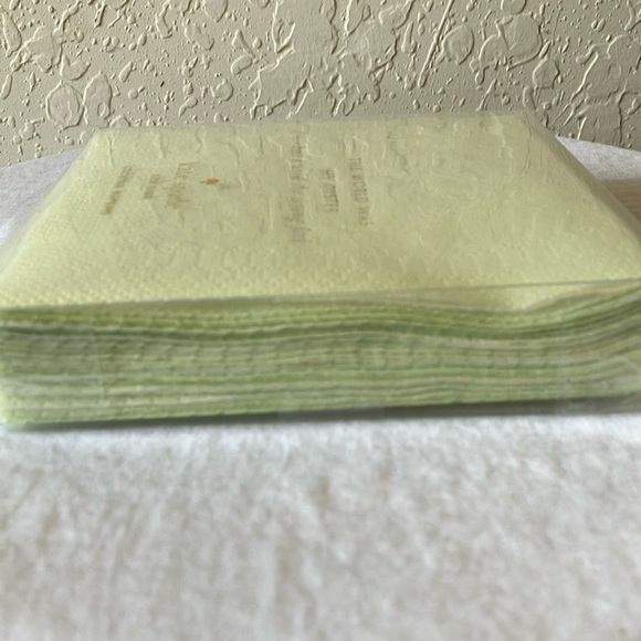 Kate Spade: Mint Green 20 Cocktail Napkins- Musings- 4 quotes- 5”x5” - Picture 15 of 15